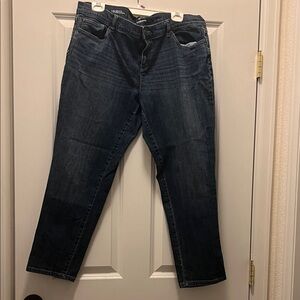 Liz Claiborne Women’s Dark Blue Relaxed Jeans